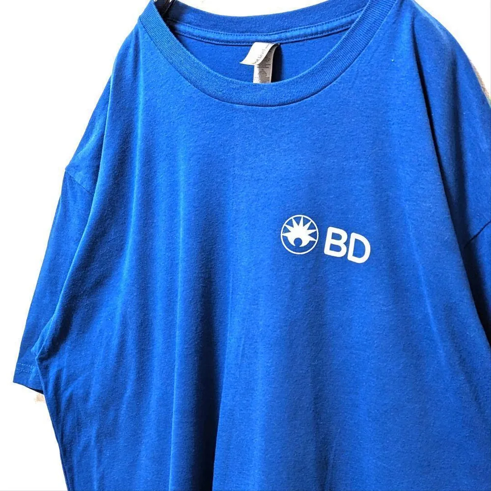 ネクストレベル BD ロゴ Tシャツ ブルー 青 XL 古着