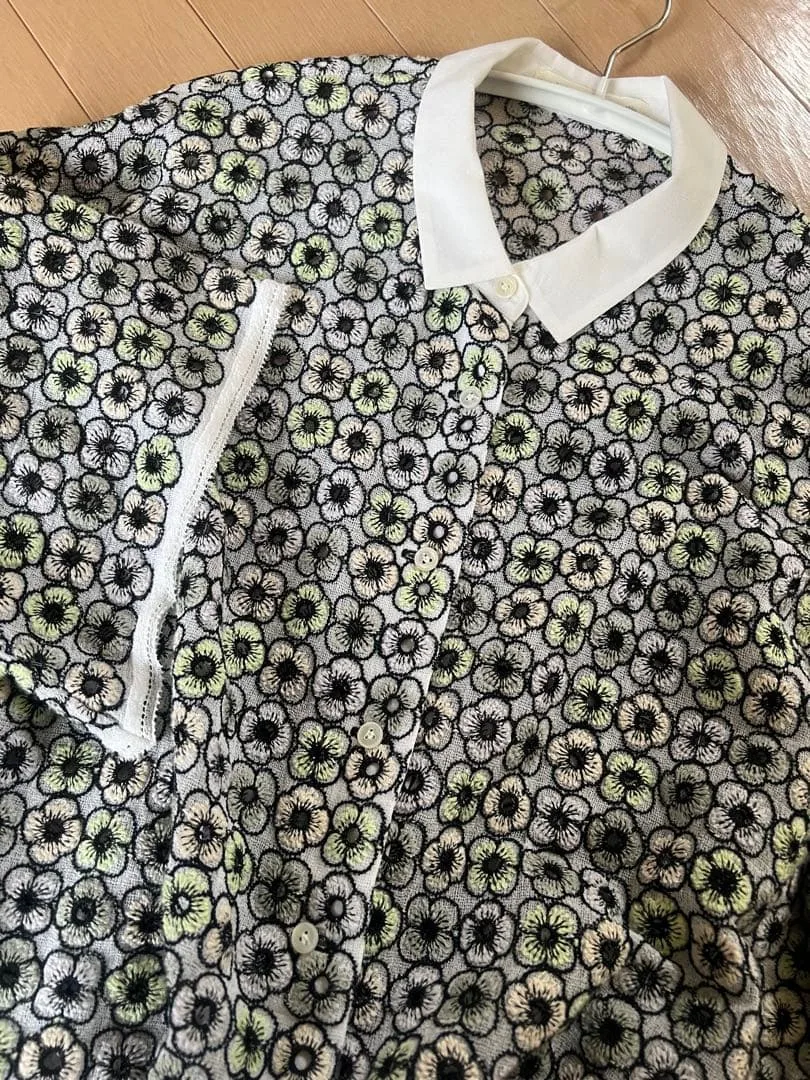美品 ミナペルホネン piha ブラウス 38