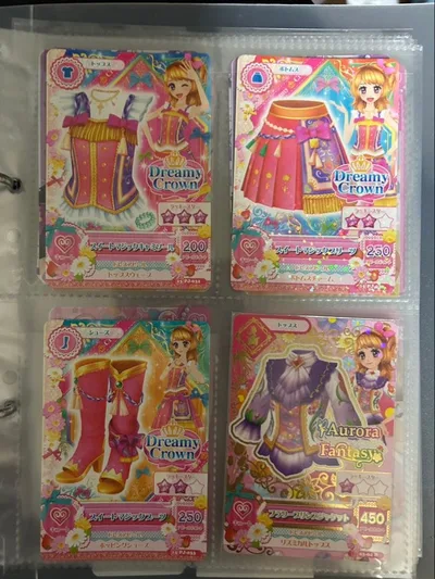 アイカツ ドリーミークラウン 4枚セット