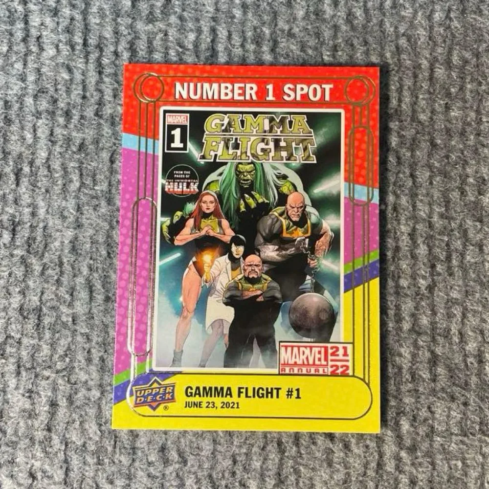 MARVEL アッパーデック GAMMA FLIGHT トレカ