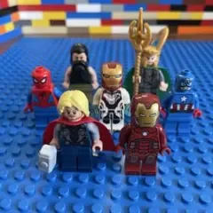 LEGO レゴ マーベル アイアンマン ソー ロキ マンダリン ミニフィグ