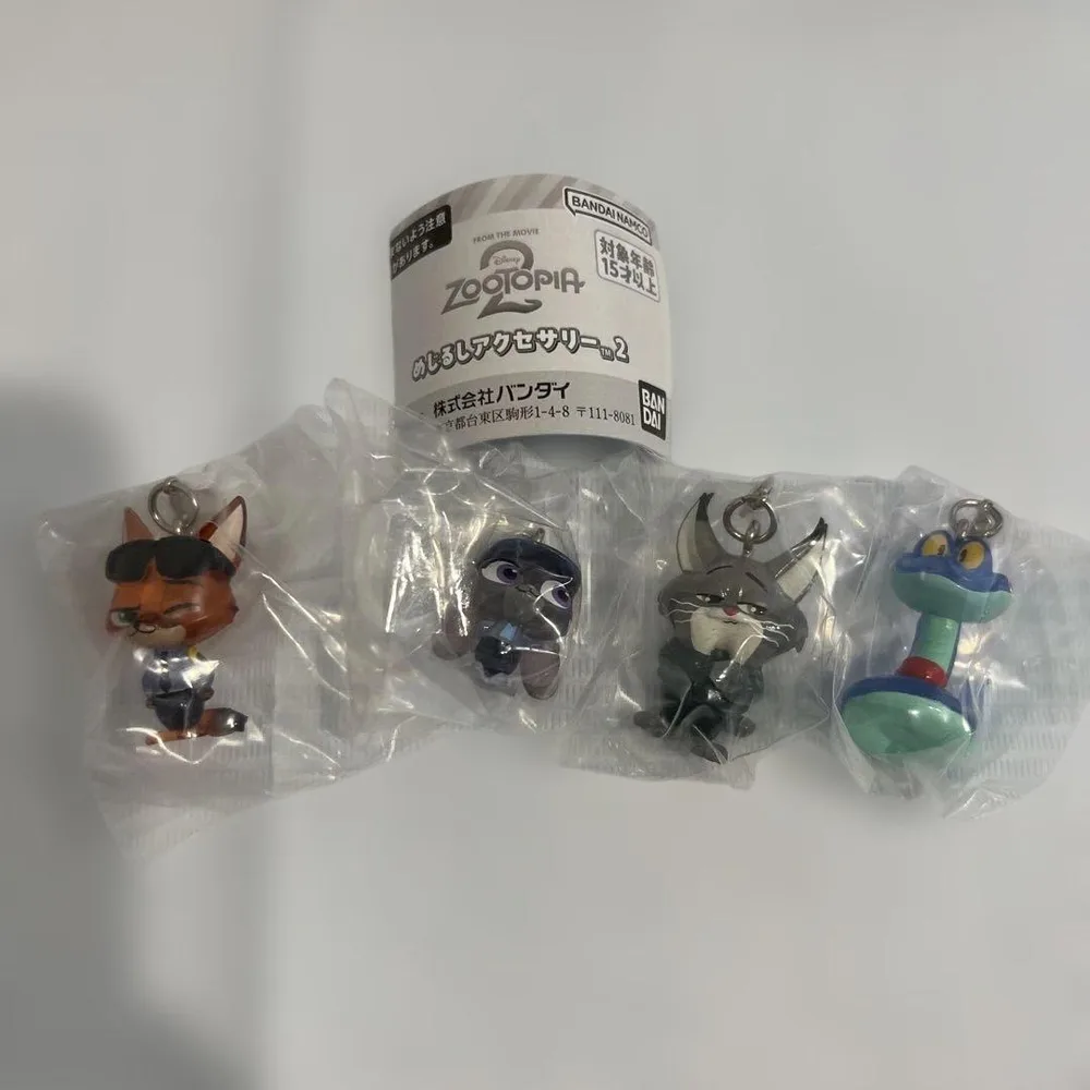 ズートピア めじるしアクセサリー2 全4種セット ガチャ