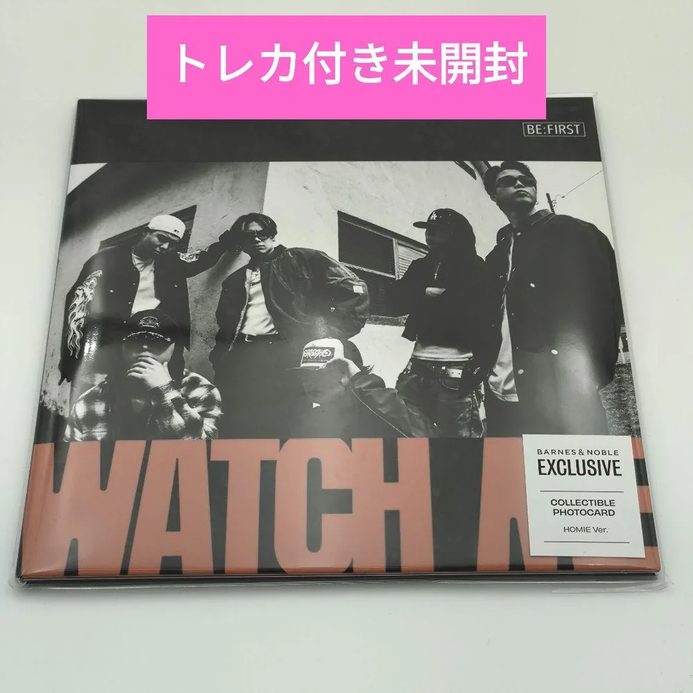 トレカ付き BE:FIRST WATCH ME B&N 限定 A Ver. CD