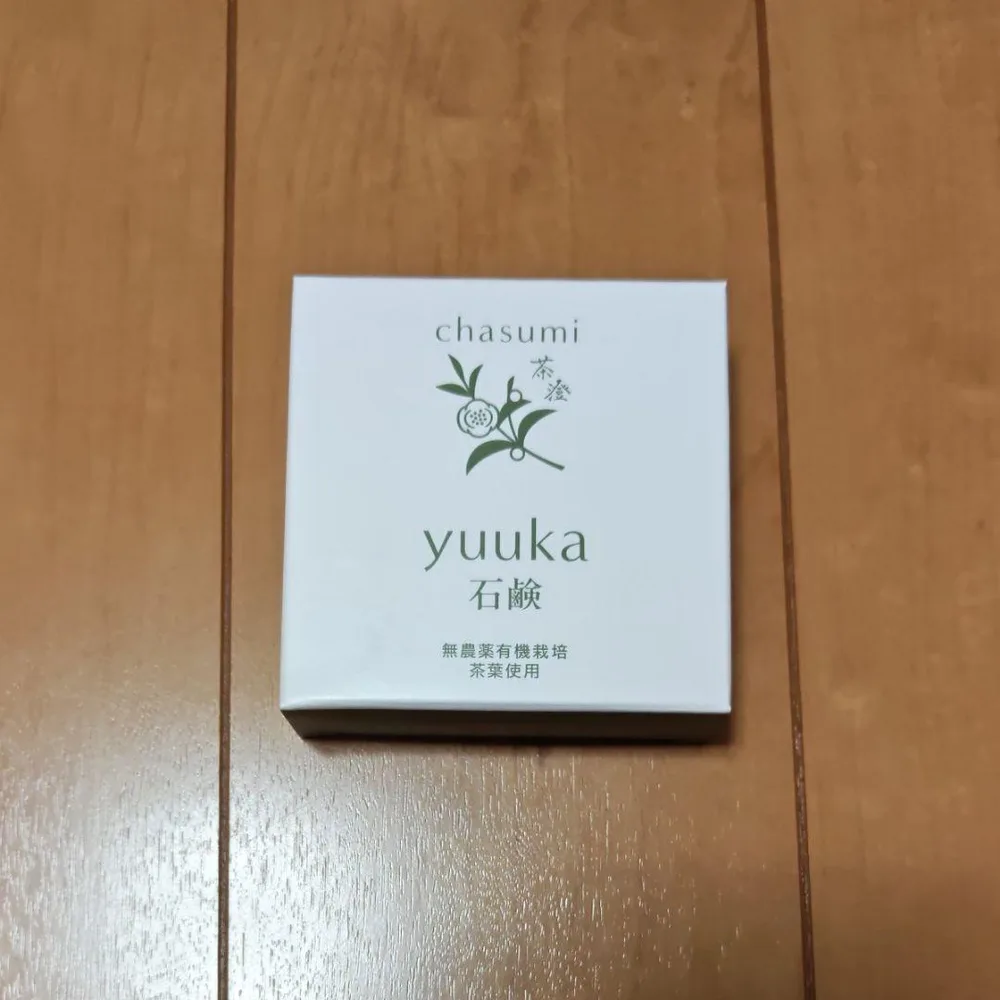 新品未使用 茶澄 薬用 yuuka石鹸 無農薬有機栽培葉 茶エキス 60g