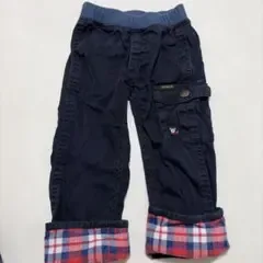 MIKIHOUSE★ミキハウス★ダブルビー★長ズボン★パンツ★100★黒★くま