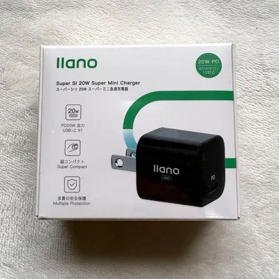 【新品】llano 20W USB-C 急速充電器 小型 軽量 充電器