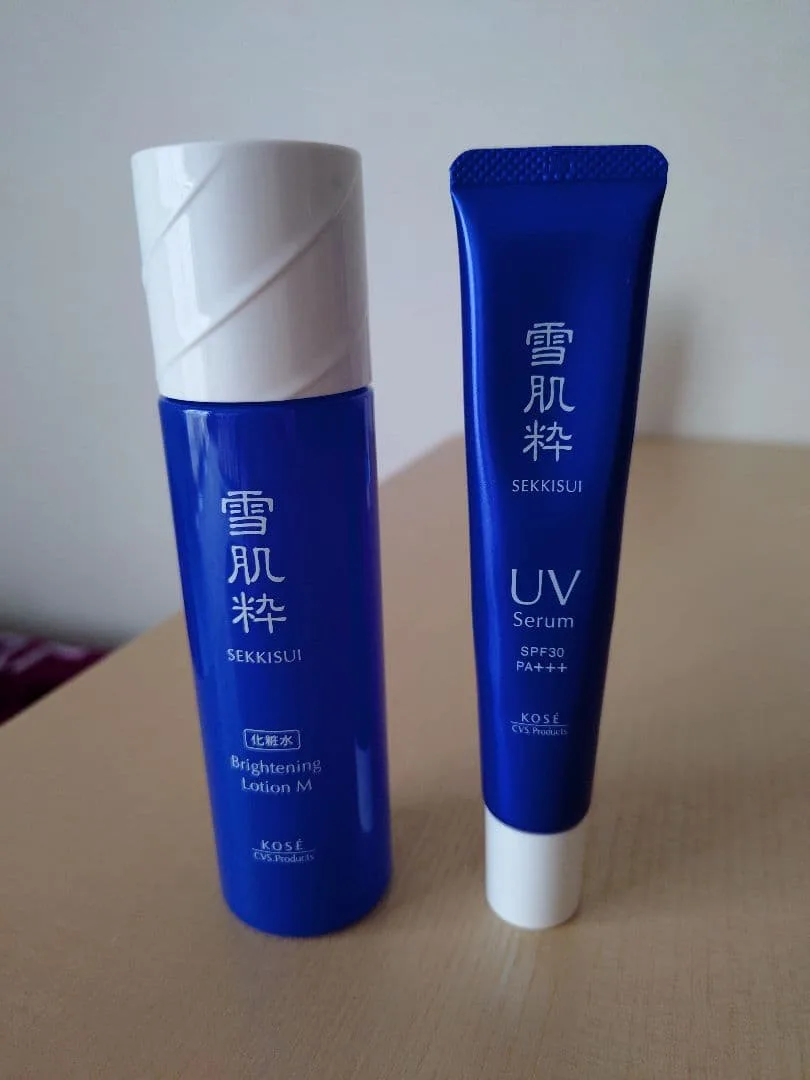 雪肌粋 Brightening Lotion M & UV Serum