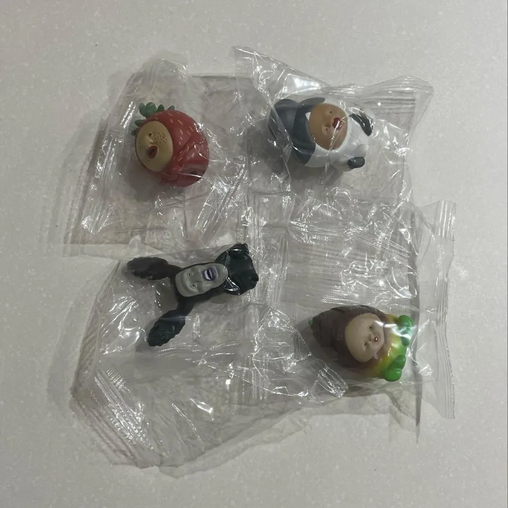 こびとづかん ソフビフィギュア 4種セット