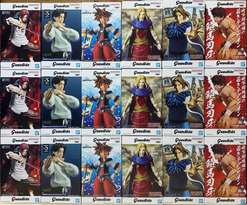 プライズフィギュアまとめ売り GRANDISTA 乙骨憂太 ソラ 楊端和 李牧