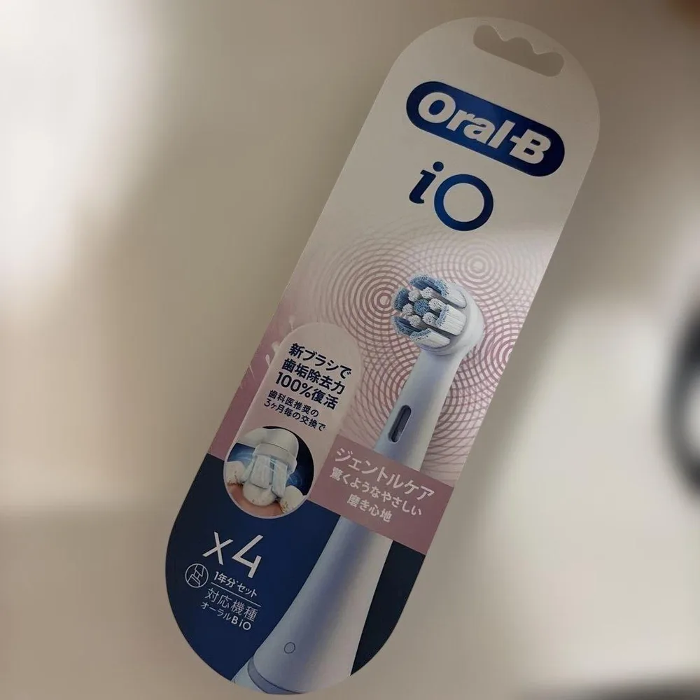 Oral-B iO ジェントルケア 替えブラシ 4本入