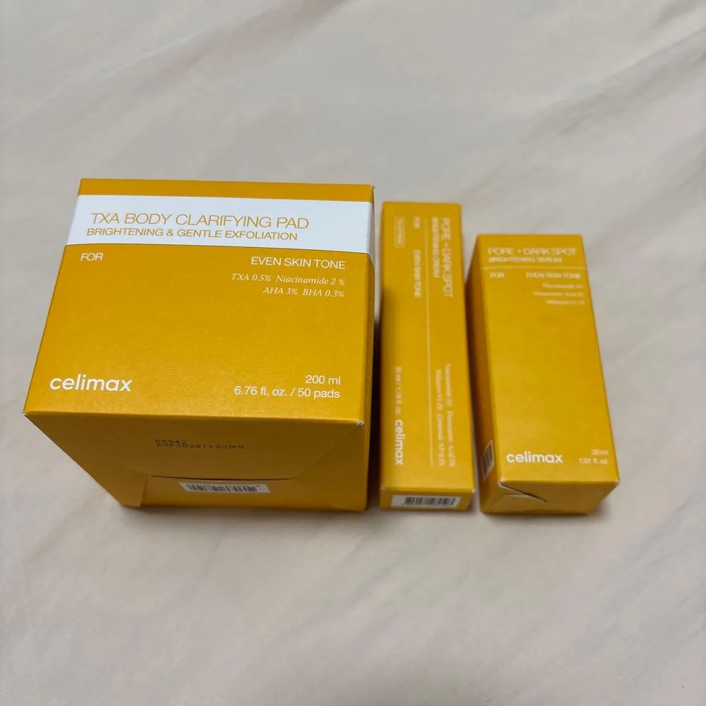 celimax セリマックス ポアダークスポット パッド 美容液 クリーム 3点