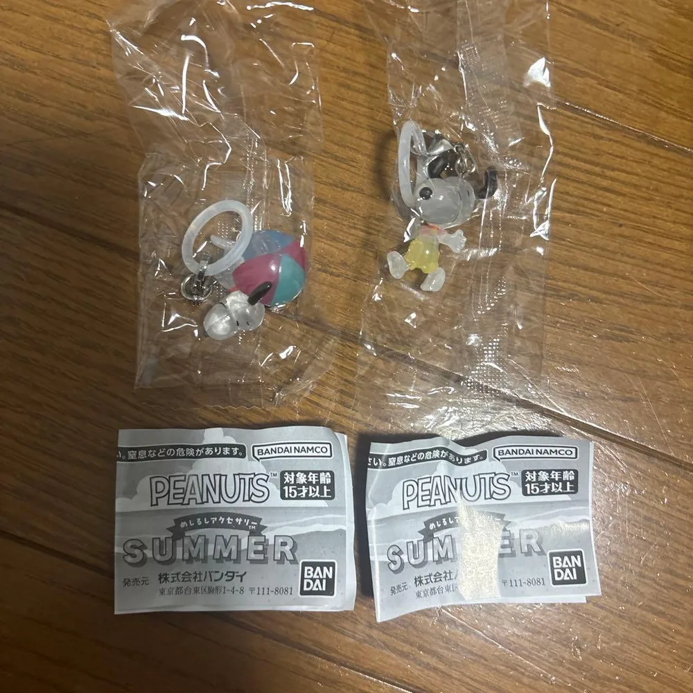PEANUTS めじるしアクセサリー SUMMER 2種セットスヌーピーA、B