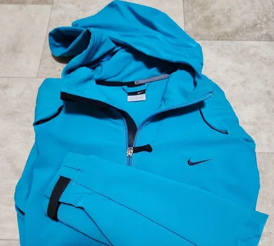 NIKE ウィンドブレーカー フーディー ブルー