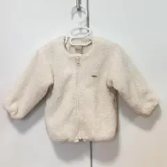 petit main ボアジャケット アイボリー 80cm