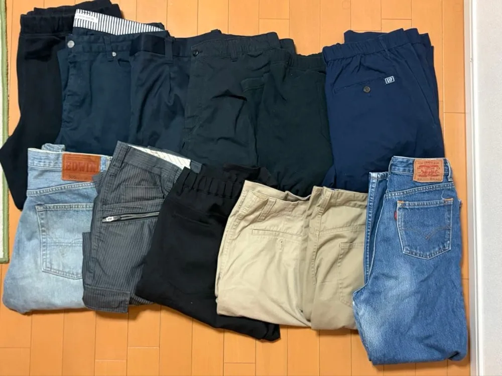 メンズ パンツ まとめ売り 12本セット xl相当