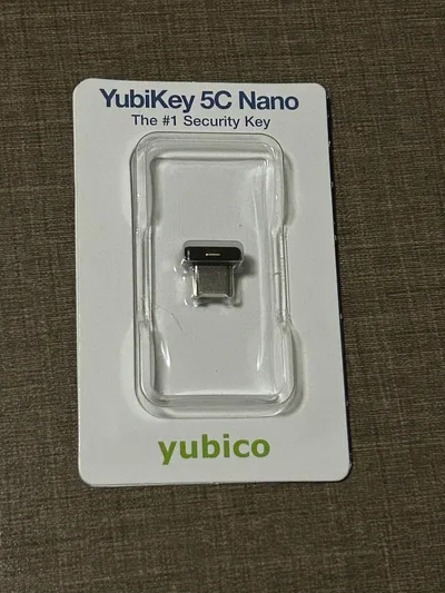 YubiKey 5C Nano 新品未開封 USB-C セキュリティキー