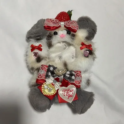 着ぐるみ わんこ おすわり ぬい服 12cm マスコット ちびぐるみ
