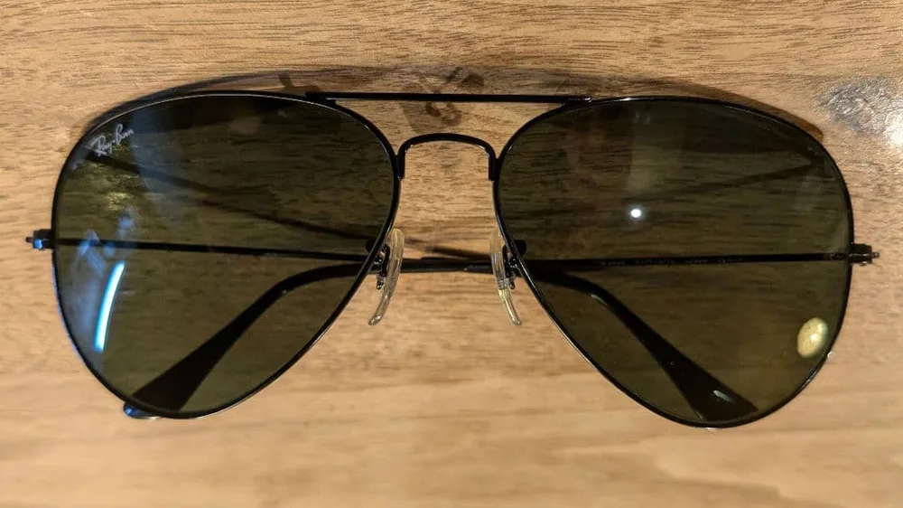Ray-Ban アビエーター サングラス 交換レンズ付き 【美品】ヴィンテージ品