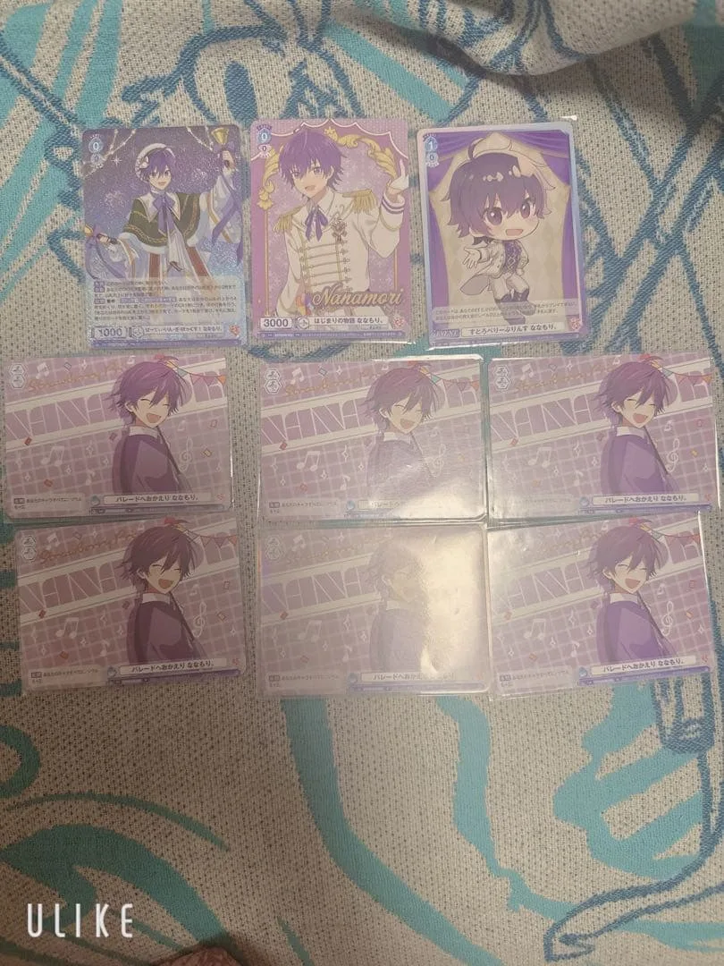 すとぷり ななもり。 ヴァイスシュヴァルツ カード 9枚セット