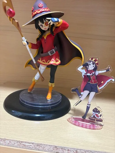 一番くじ このすば 紅伝説 A賞 めぐみん フィギュア & アクスタ