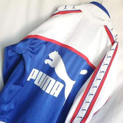 PUMA デカロゴ サイドライン トラックジャケット ジャージ上 トリコ