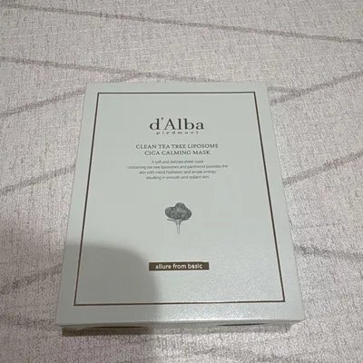 d'Alba ダルバ シカカーミングマスク 5枚セット シートマスク パック