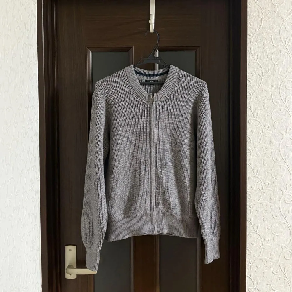 UNIQLO C クルーネックフルジップカーディガン
