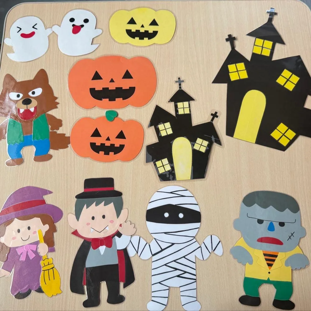 保育教材 壁面飾り「ハロウィン」