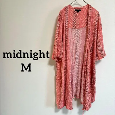midnight (M)ドット柄カーディガン