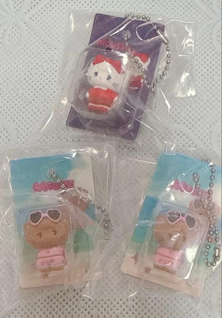 mikko ムース ミニチュアパッケージチャーム 3点セット
