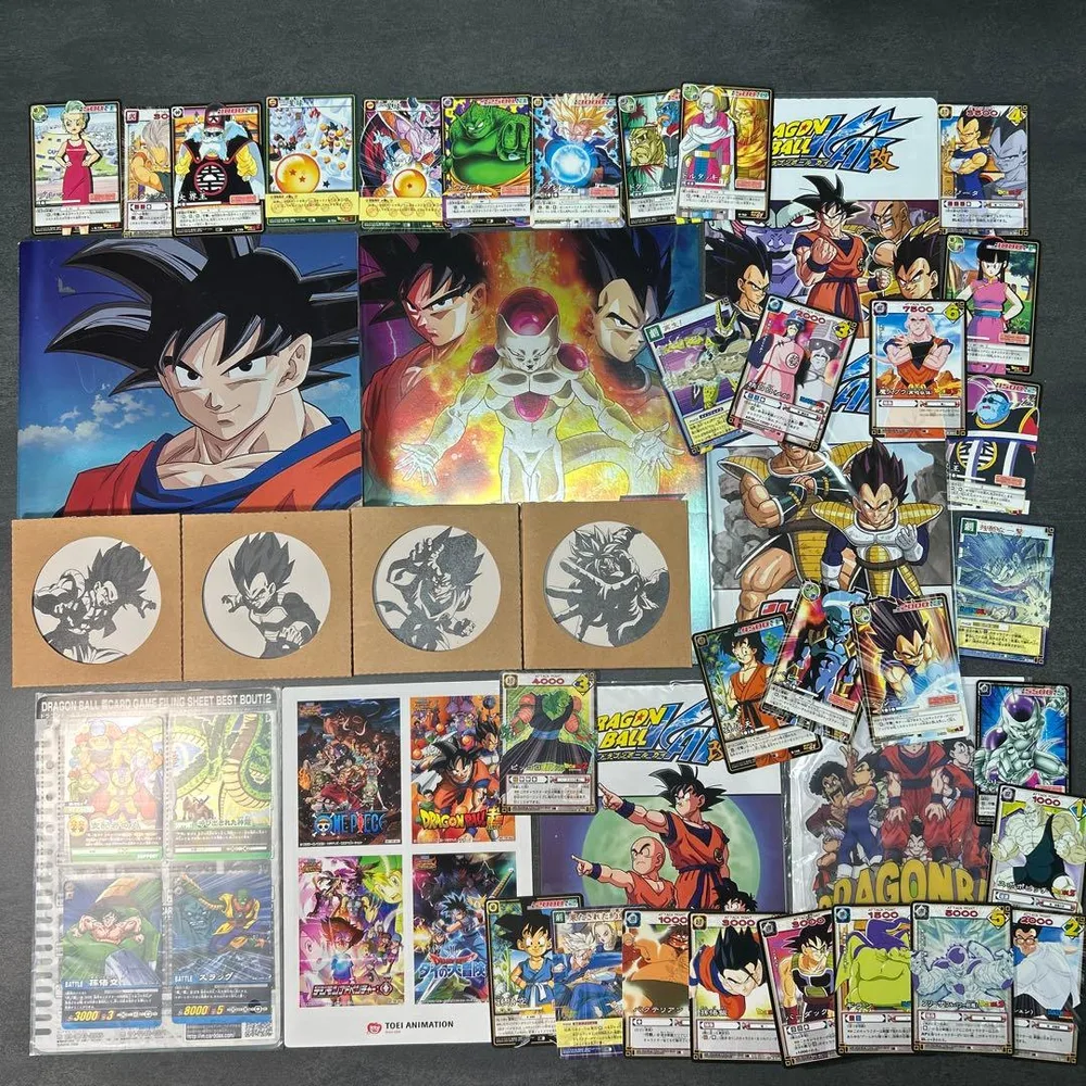 ドラゴンボール まとめ売り カード コースター パンフ ジャンボステッカー