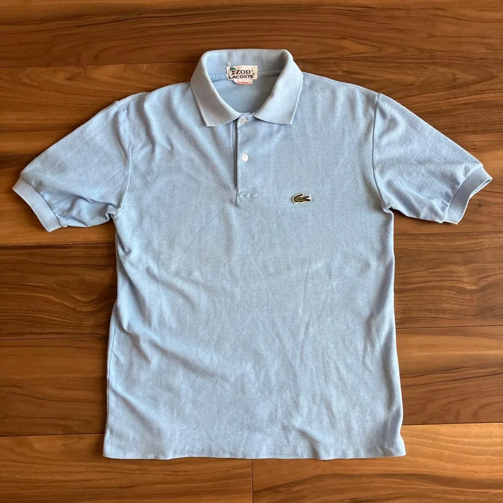 เสื้อโปโล IZOD LACOSTE สีฟ้าอ่อน