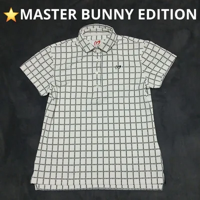 ⭐MASTER BUNNY EDITION レディース ゴルフシャツ 千鳥格子柄