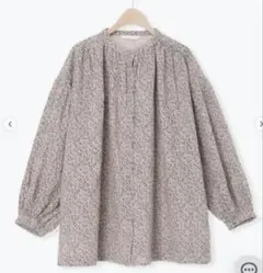 サマンサモスモスCross×Linen】ギャザーブラウス