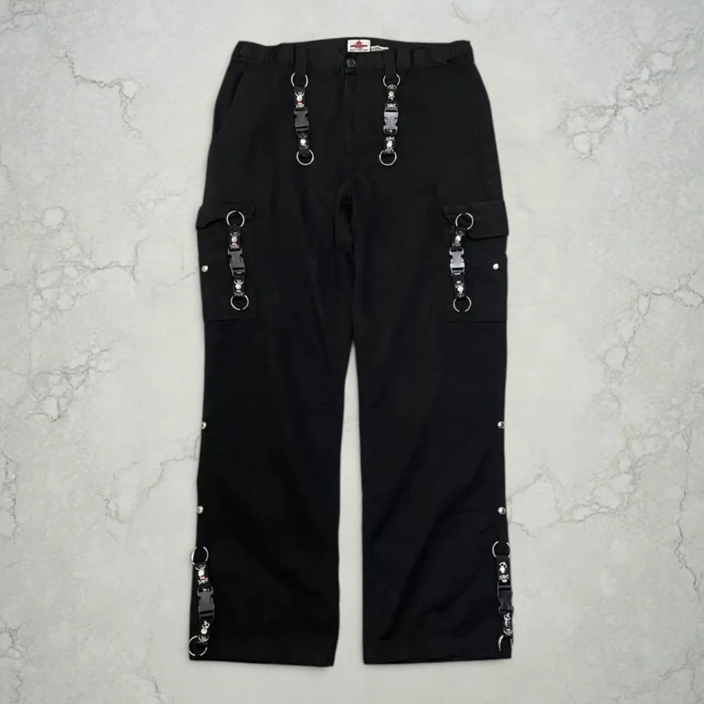 00s used ボンテージパンツ ブラック Y2K パンク ロック