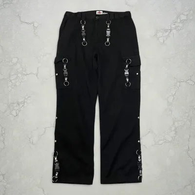 00s used ボンテージパンツ ブラック Y2K パンク ロック