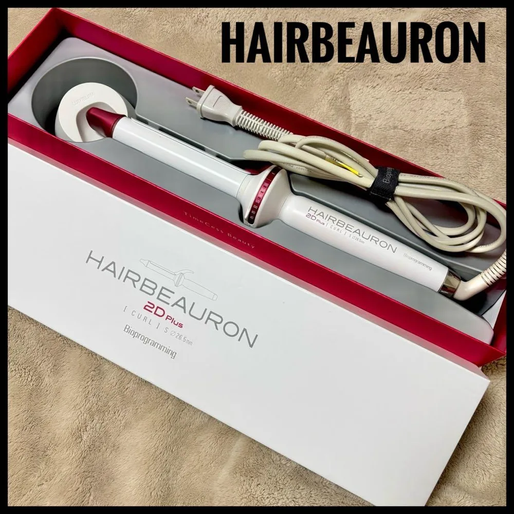 【ジャンク品】HAIRBEAURON 2D Plus CURL S 26.5㎜