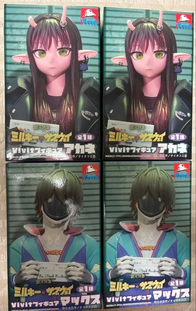 ミルキー・サズウェイ Viviitフィギュア 4個セット