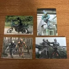 【A】仮面ライダーチップス カード 4枚セット 仮面ライダーアギト