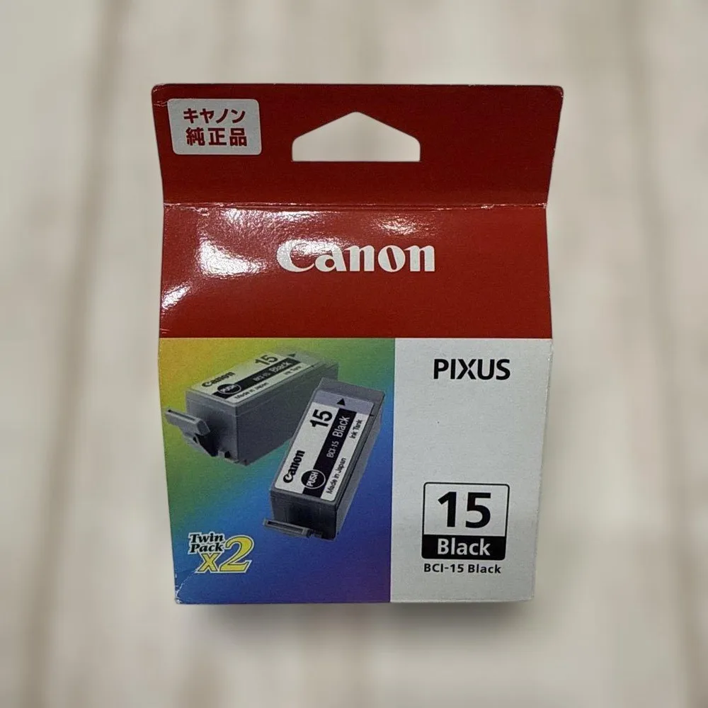 Canon 純正品 BCI-15 Black インクカートリッジ PIXUS