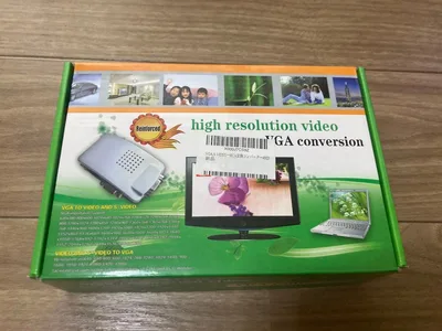 VIDEO→RCA変換コンバーター VGA D-sub