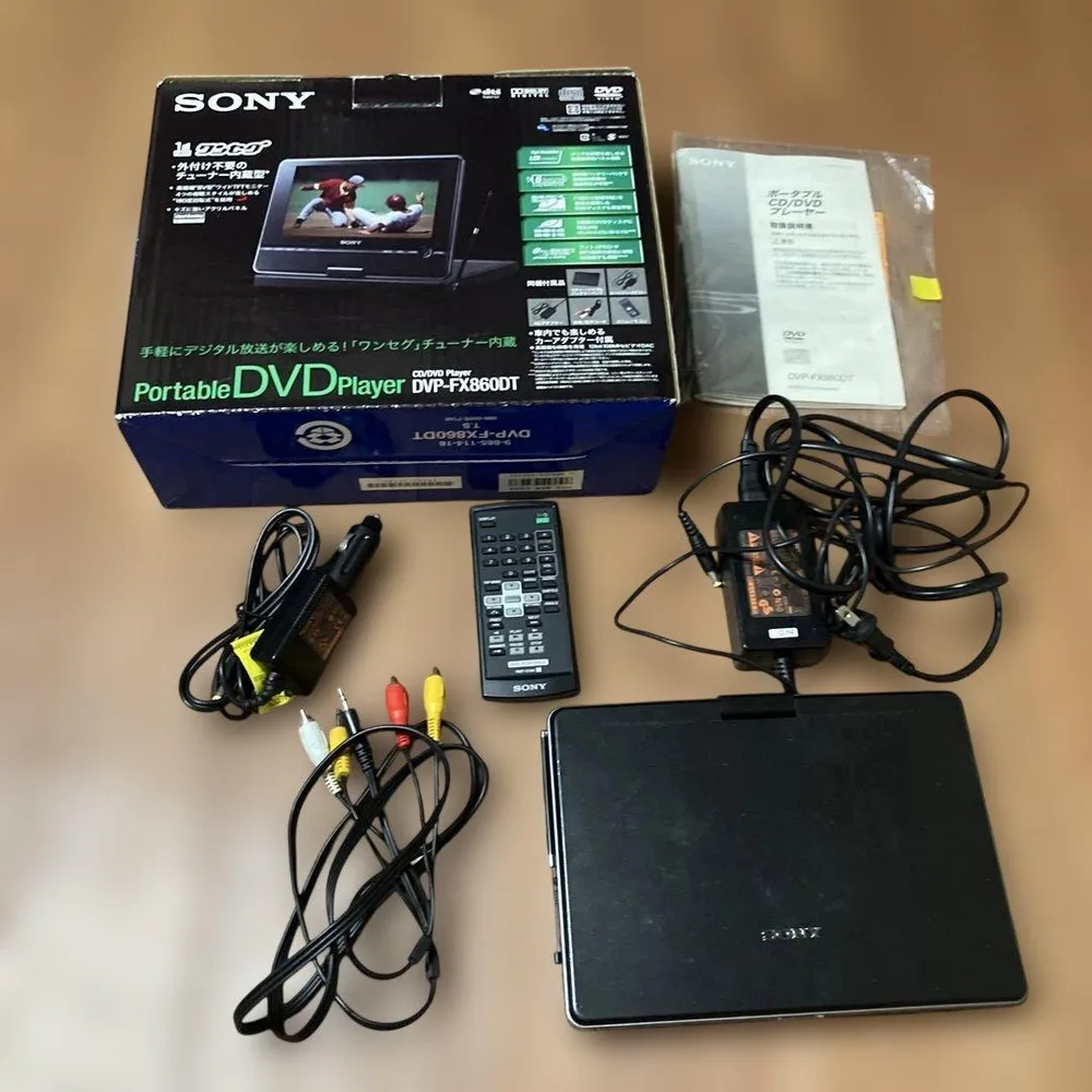 SONY ポータブルdvdプレイヤー ワンセグ 難あり