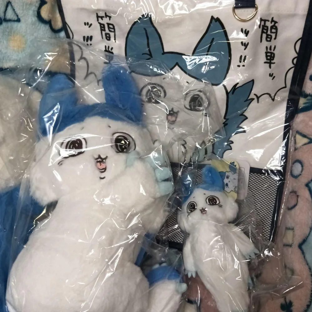強くなったハチワレ ぬいぐるみショルダーバッグ&マスコット&トートバッグ