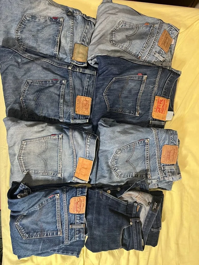 デニムパンツ まとめ売り Levi's a.p.c