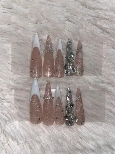 ロングスティレット ネイルチップ