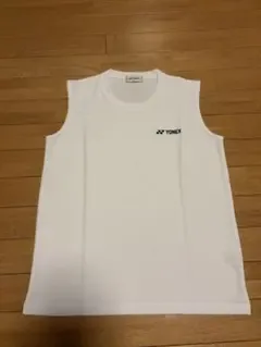 YONEX ヨネックス ノースリーブ Tシャツ ホワイト S