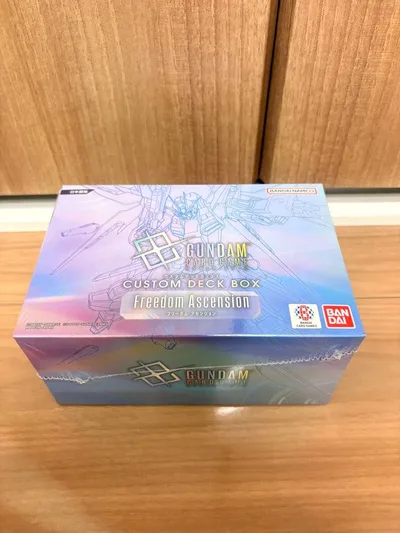 ガンダムカードカスタムボックス フリーダムアセンション シュリンク付き