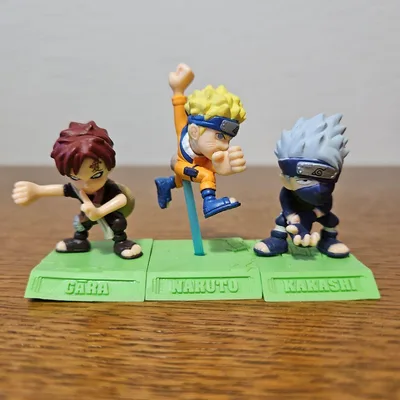 NARUTO フィギュア 3体セット 我愛羅 ナルト カカシ
