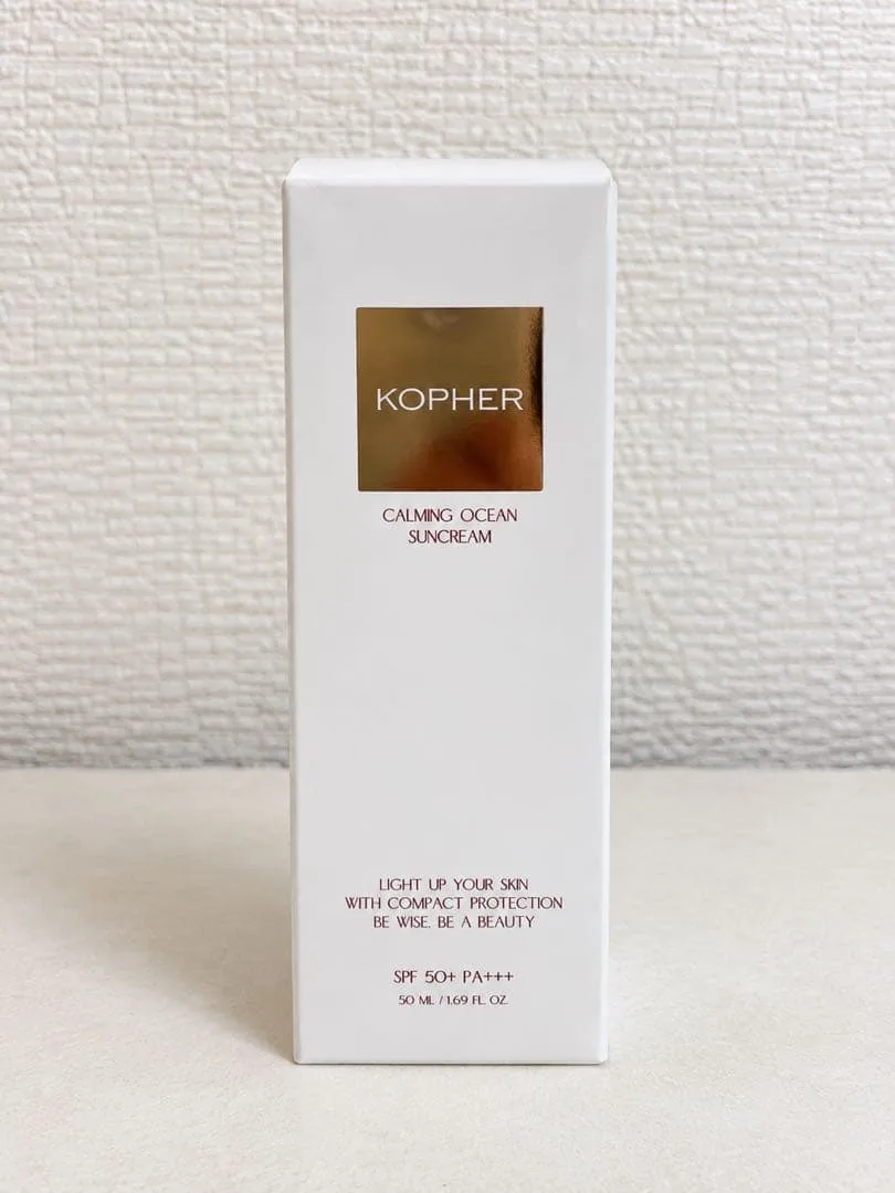 新品 KOPHER コフェル カーミングオーシャンサンクリーム50ml