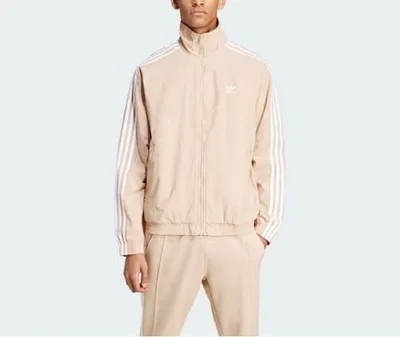 adidasオリジナルス トラックジャケット パンツ 上下セットアップ ベージュ